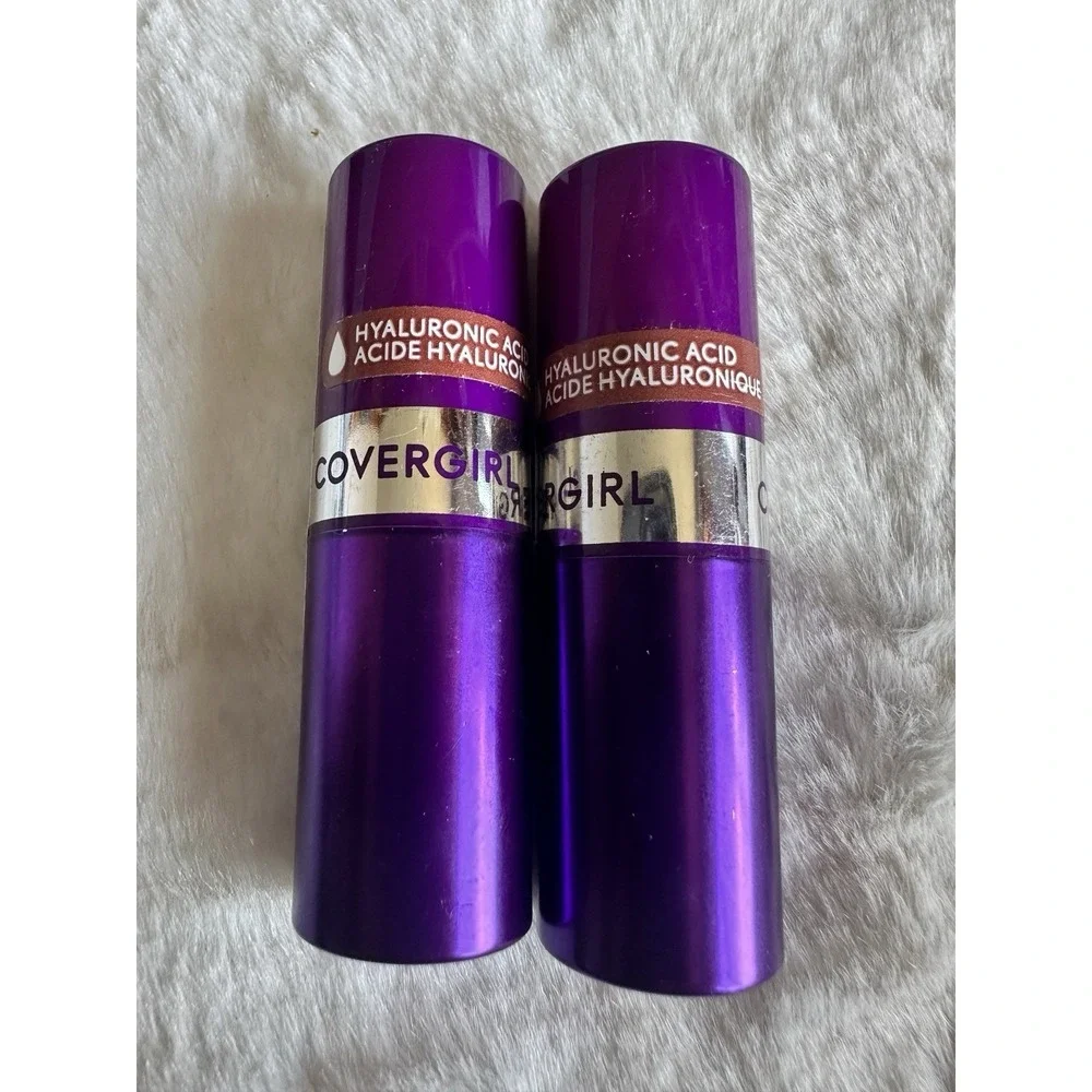 2 CoverGirl Simply Ageless Moisture Renew Core‎ Lipstick 130 Darling mocha